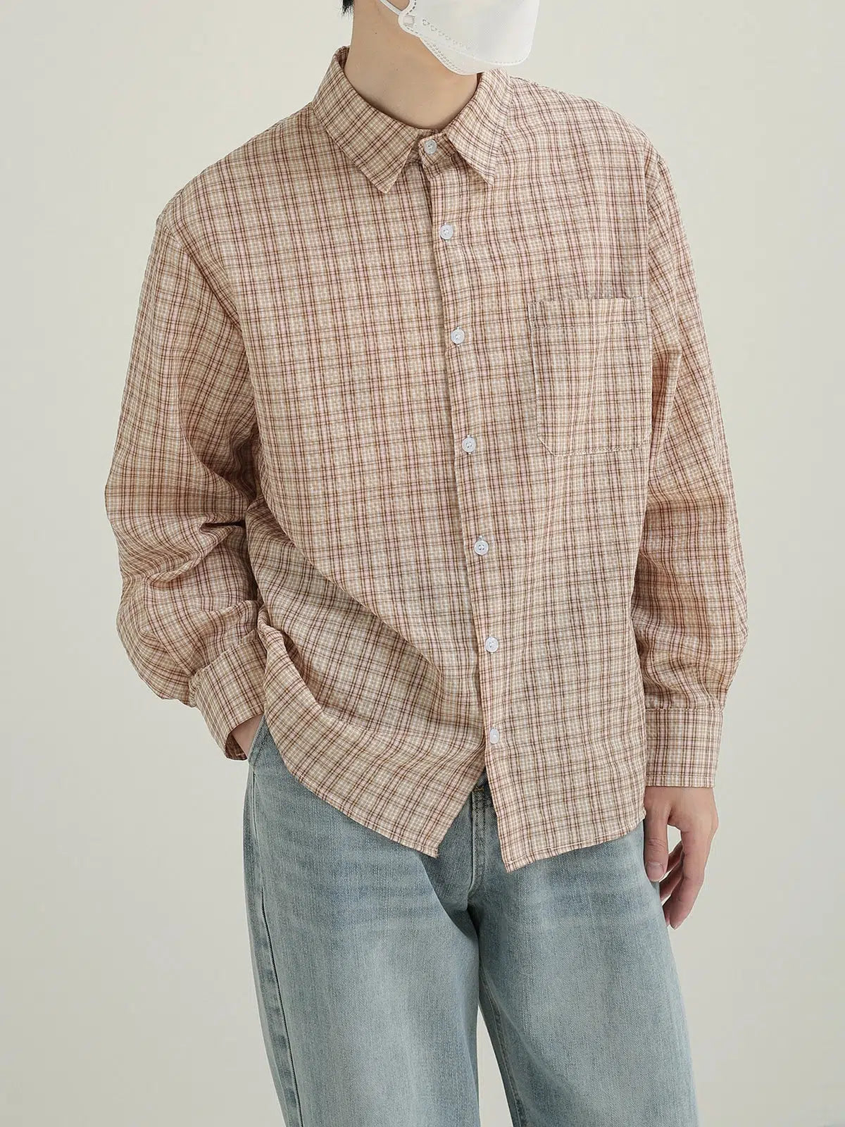 Lightweight Plaid Shirt