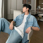 Lightweight Short Sleeve Denim Jacket & Jeans