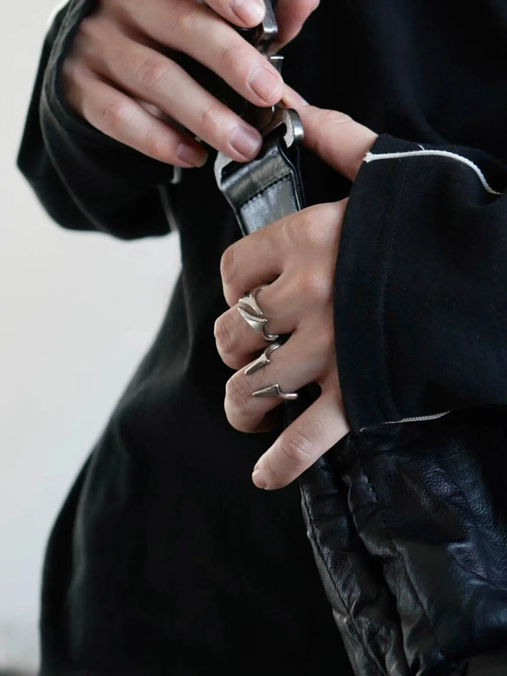 Linear Vintage Open Ring