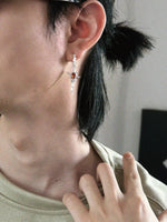 Liquid Diamond Star Earrings