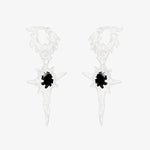 Liquid Diamond Star Earrings