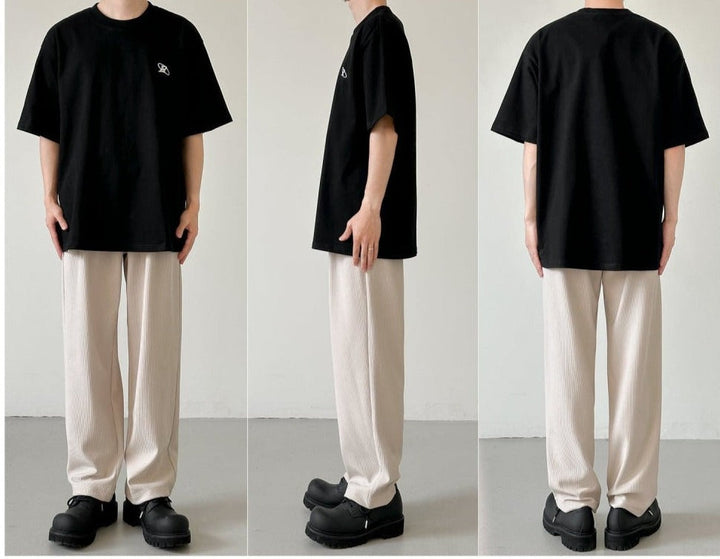 Logo Casual Short-Sleeved Top