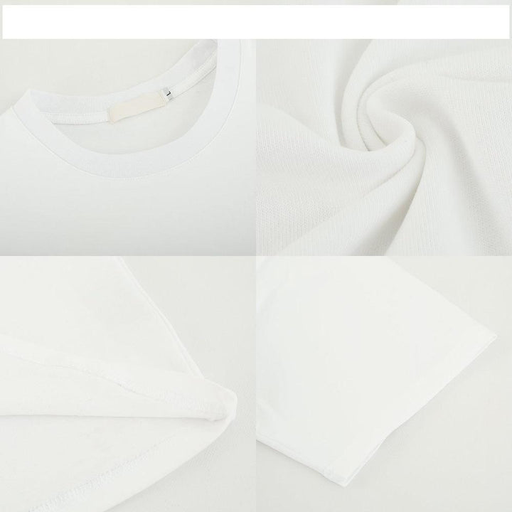 Logo Casual Short-Sleeved Top