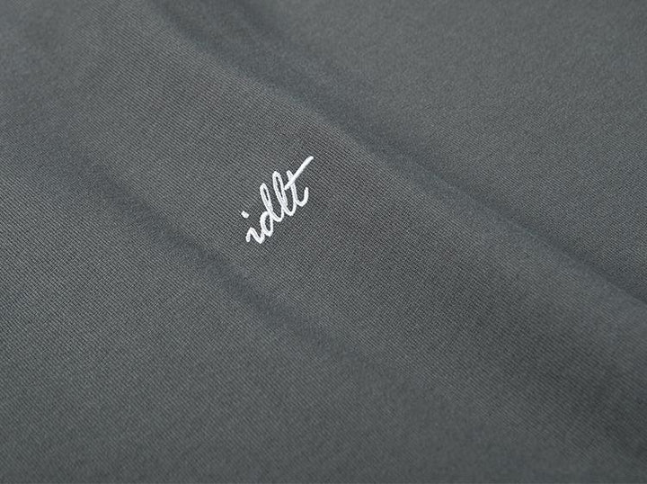 Logo Embroidered Round Neck T-shirt