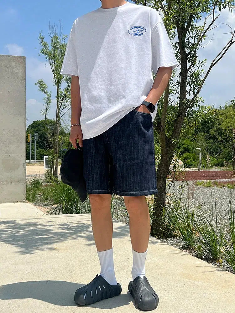 Logo Print Casual Short Sleeve T-shirt