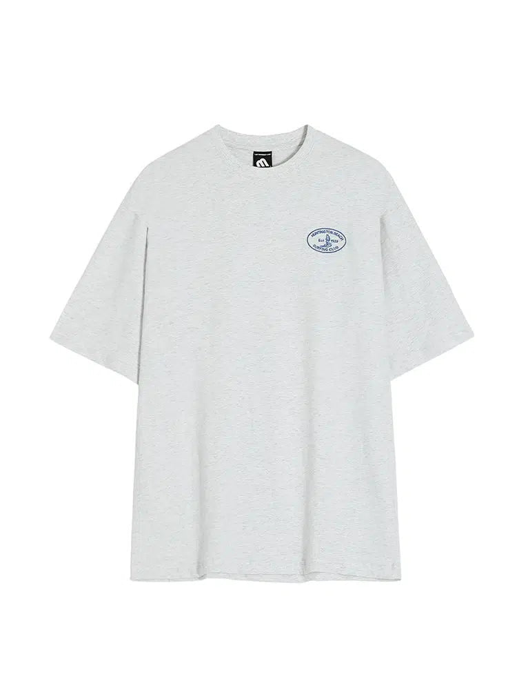 Logo Print Casual Short Sleeve T-shirt