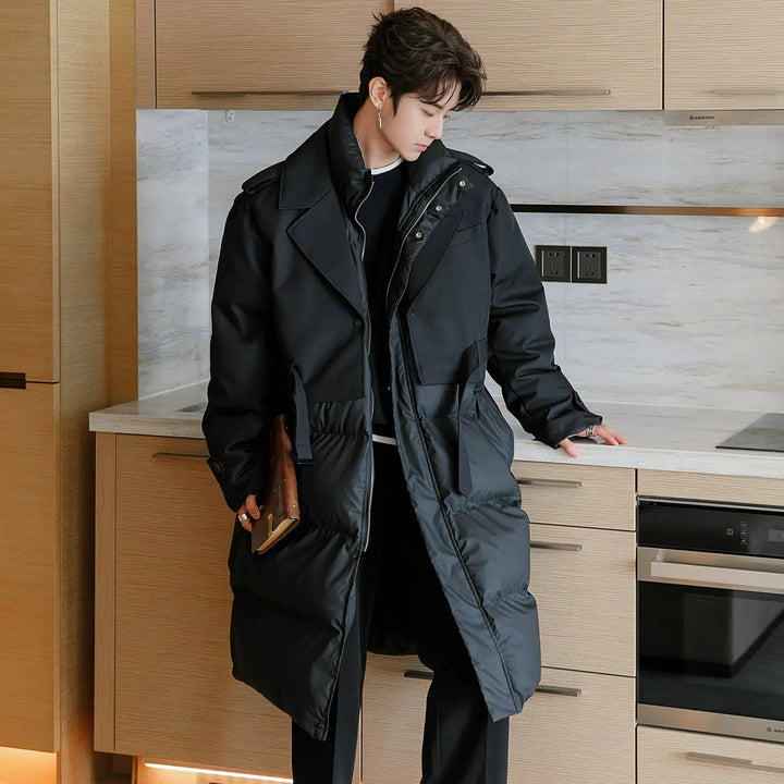 Cotton Padded Long Coat