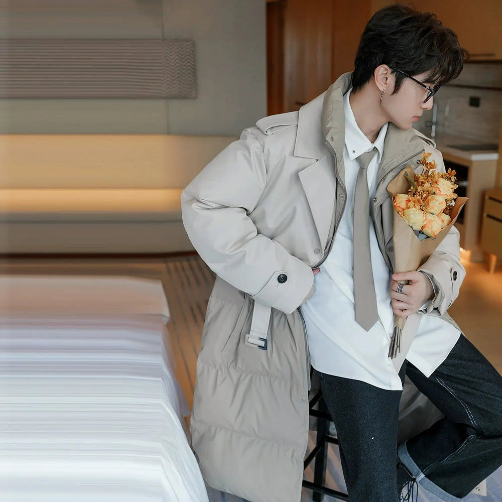 Cotton Padded Long Coat