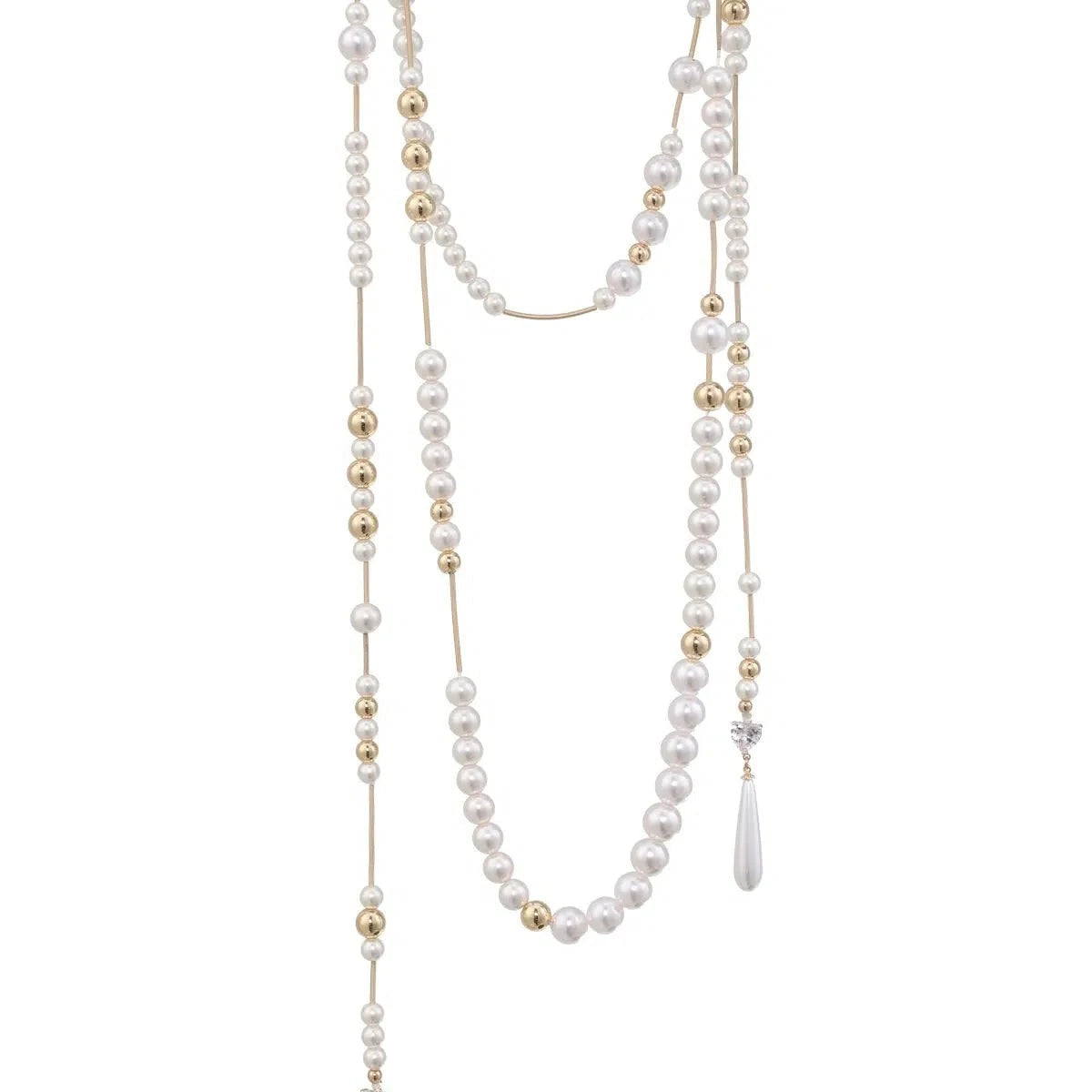 Long Pearl Necklace