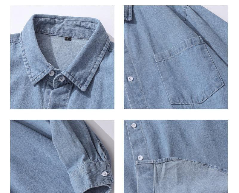 Long Sleeve Denim Casual Shirt