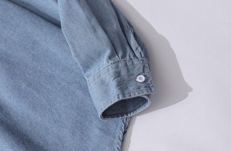 Long Sleeve Denim Casual Shirt