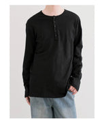 Long Sleeve Henley Shirt