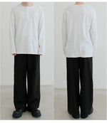 Long Sleeve Henley Shirt