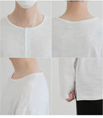 Long Sleeve Henley Shirt