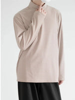 Long Sleeve Mock Neck T-Shirt
