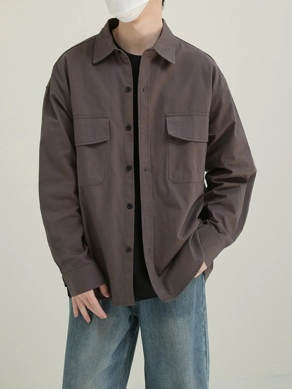 Long Sleeve Overshirt