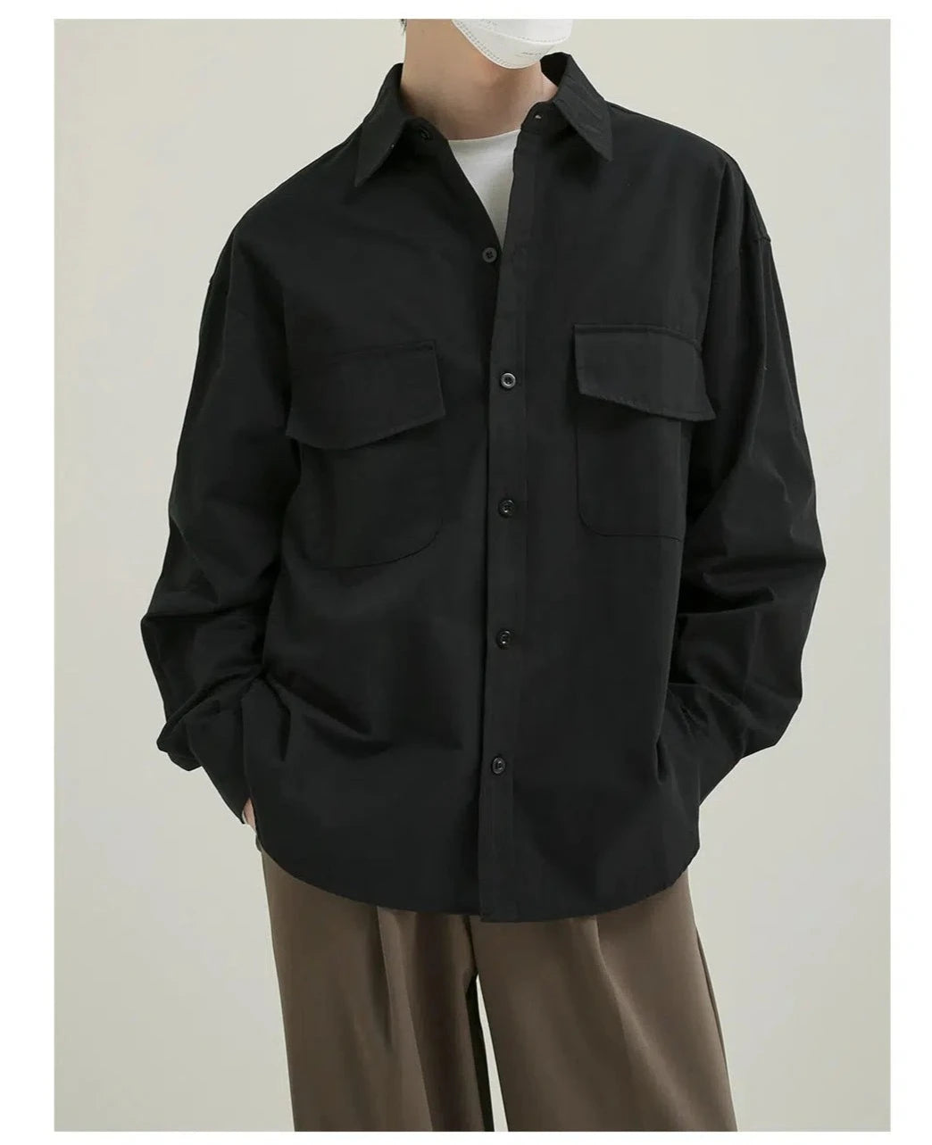 Long Sleeve Overshirt