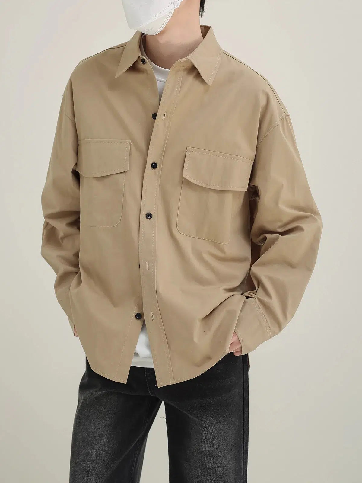 Long Sleeve Overshirt