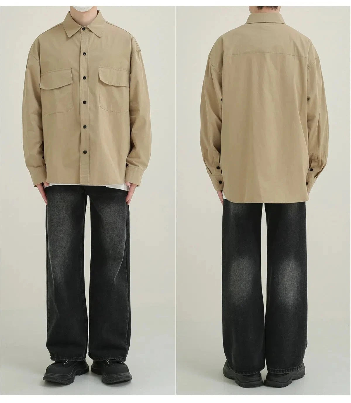 Long Sleeve Overshirt