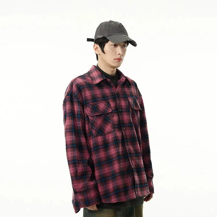 Long Sleeve Plaid Shirt