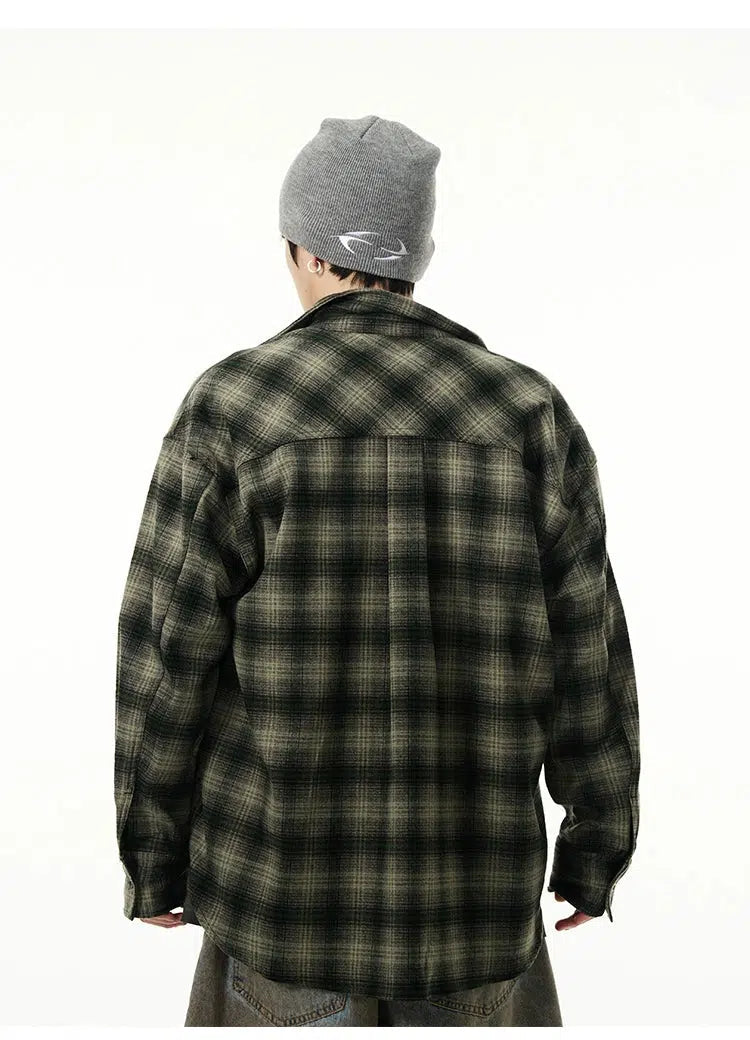 Long Sleeve Plaid Shirt