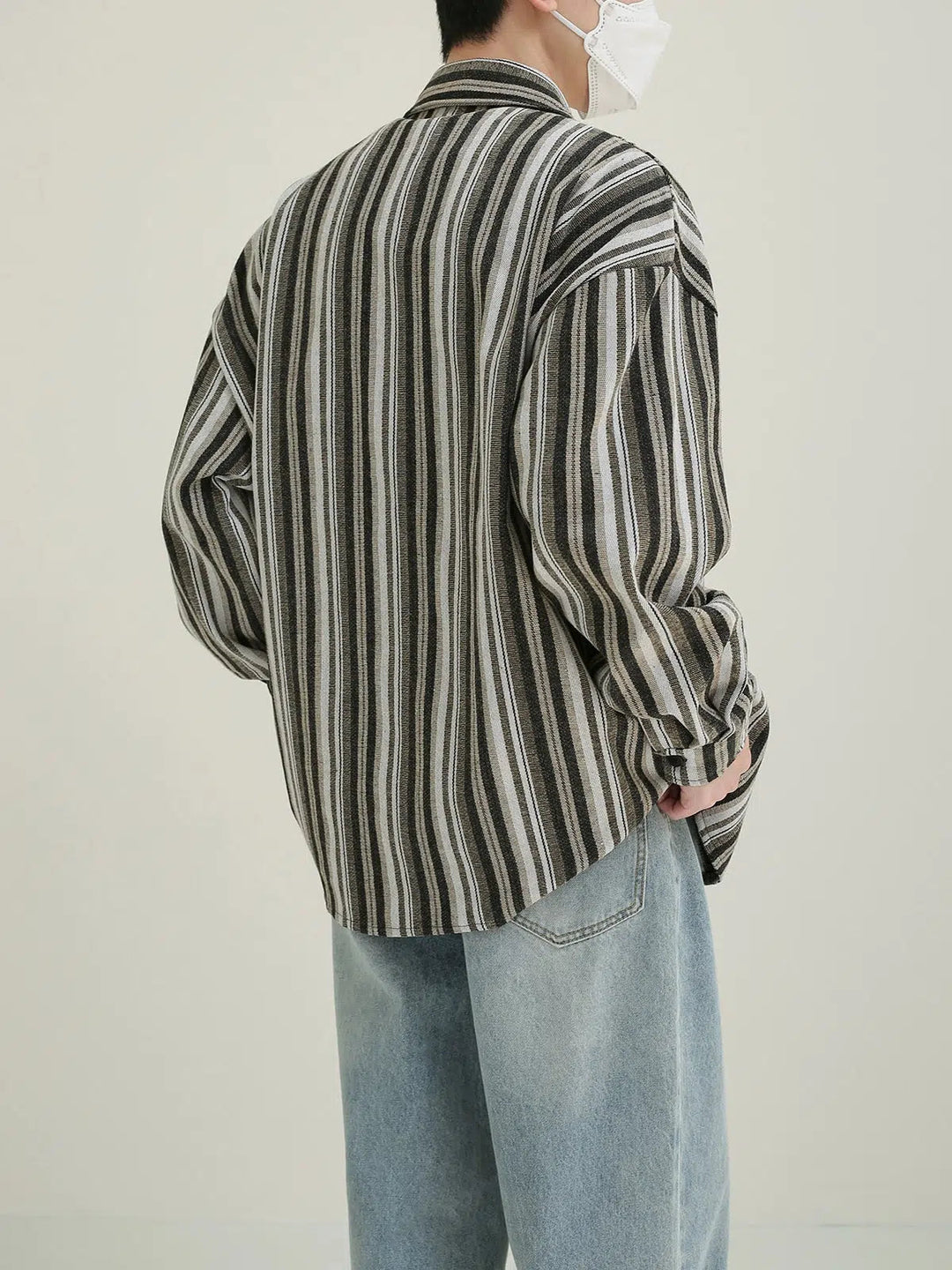 Long Sleeve Striped Shirt