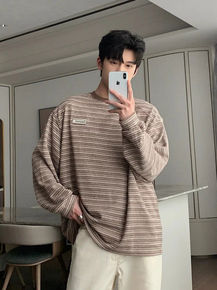 Long Sleeve Striped T-shirt
