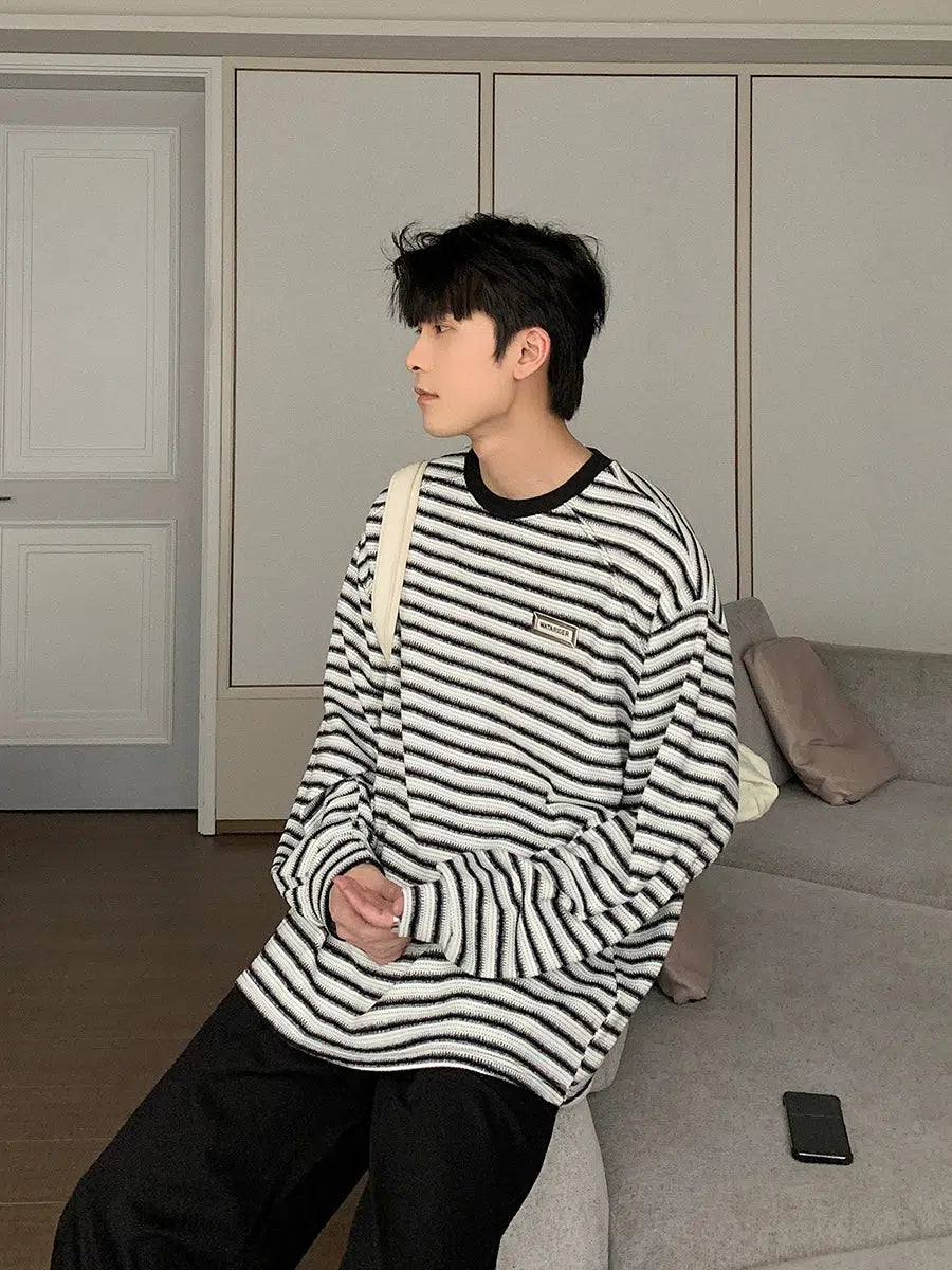 Long Sleeve Striped T-shirt