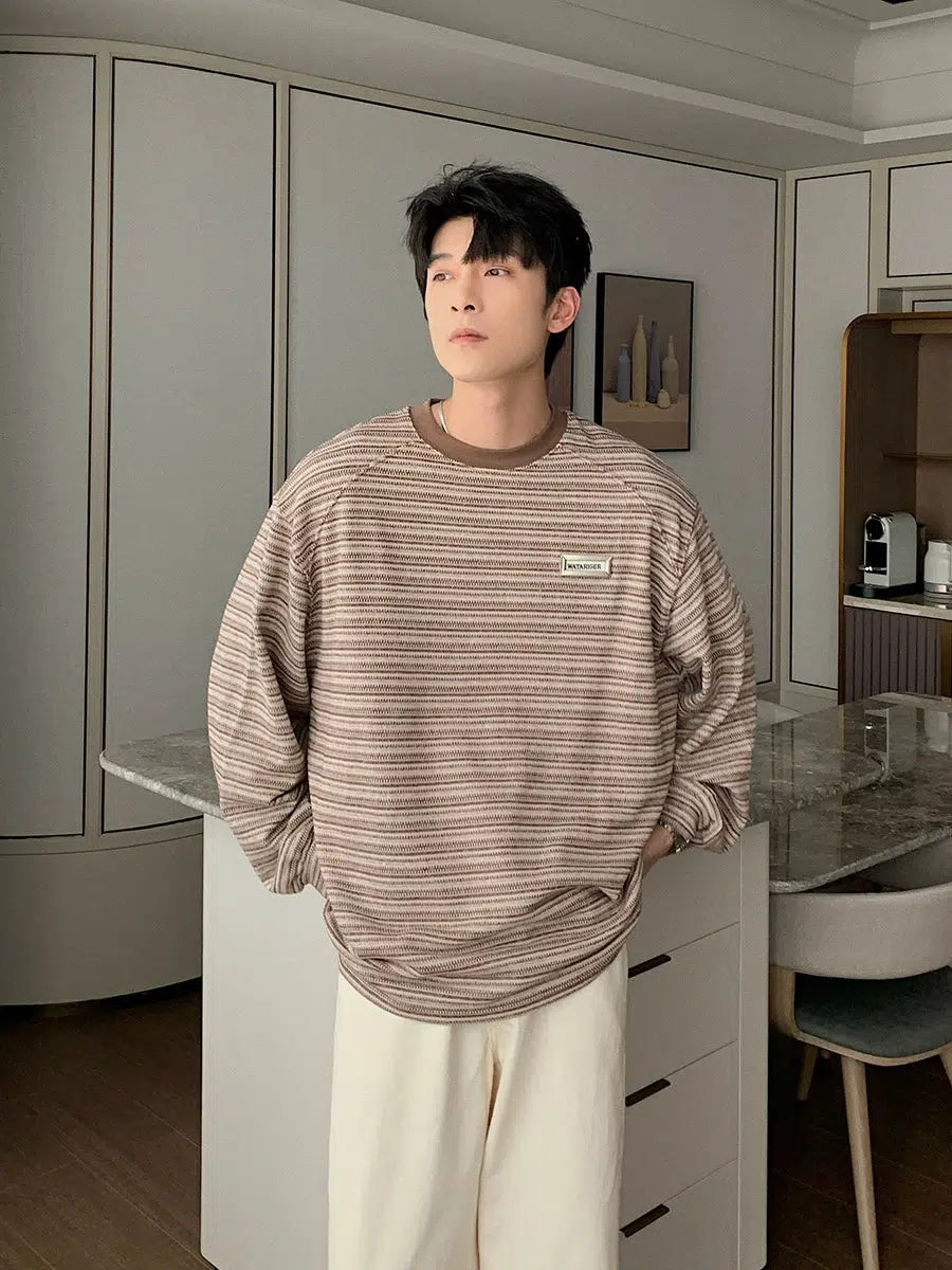 Long Sleeve Striped T-shirt