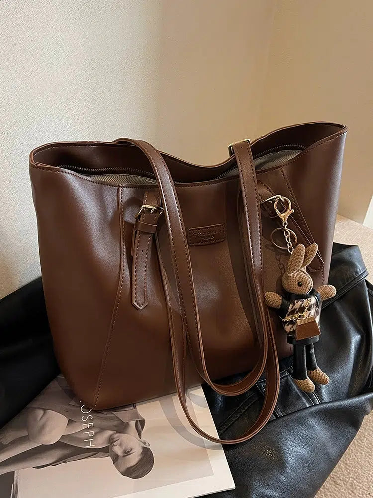 Long Straps Travel-Friendly Tote Bag