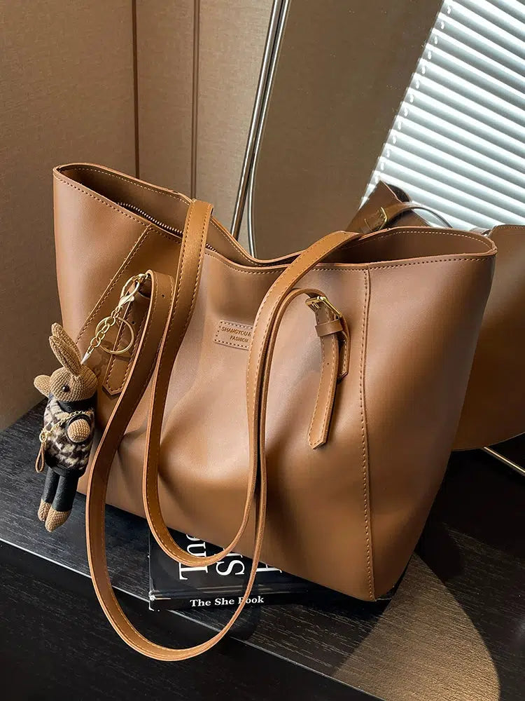 Long Straps Travel-Friendly Tote Bag