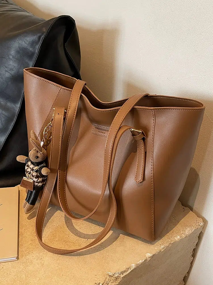 Long Straps Travel-Friendly Tote Bag