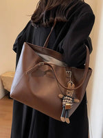 Long Straps Travel-Friendly Tote Bag