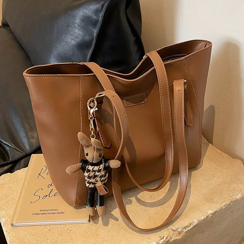 Long Straps Travel-Friendly Tote Bag