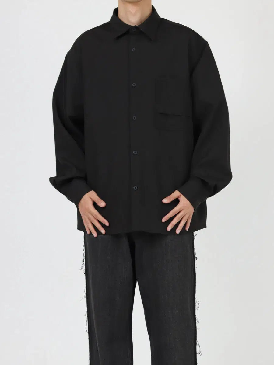Long-sleeved Button Down Shirt