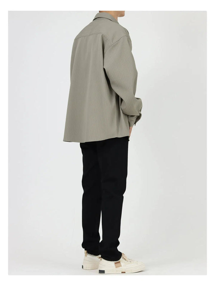 Long-sleeved Button Down Shirt