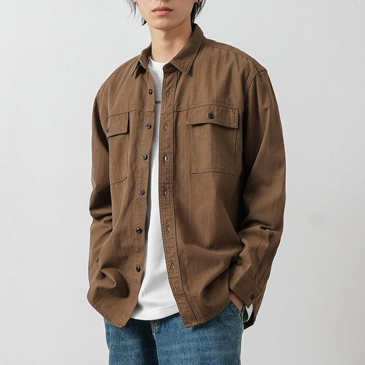 Long-sleeved Cargo Shirt