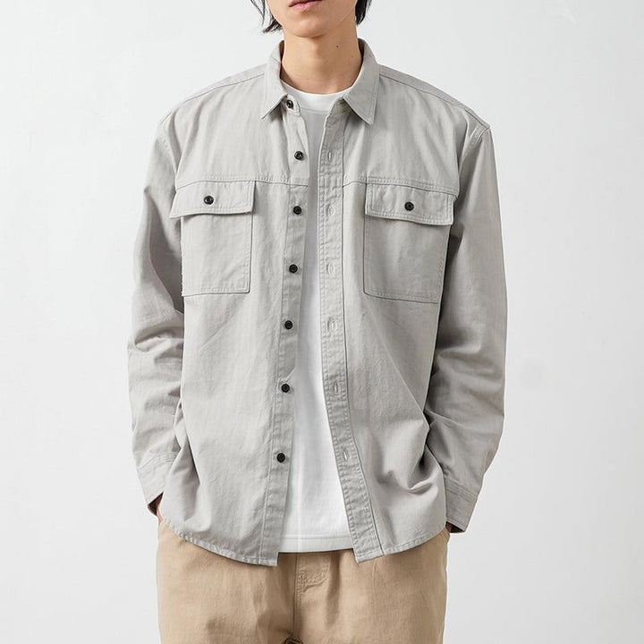 Long-sleeved Cargo Shirt