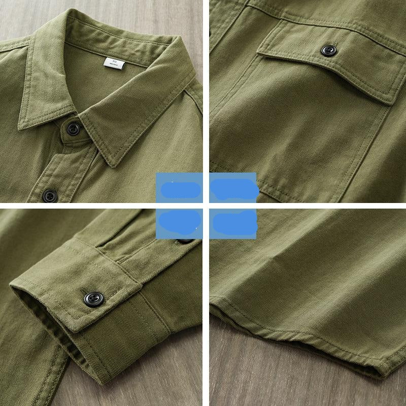 Long-sleeved Cargo Shirt