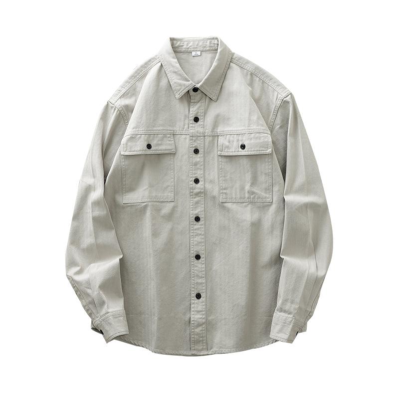 Long-sleeved Cargo Shirt