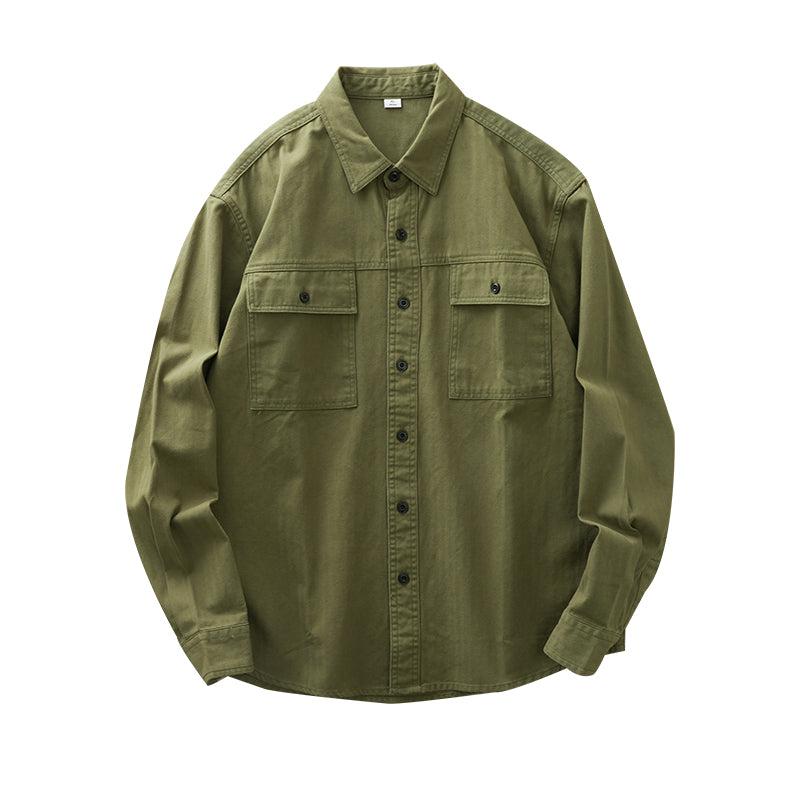 Long-sleeved Cargo Shirt