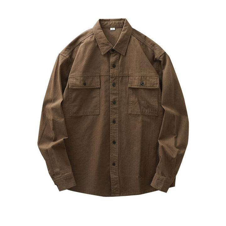 Long-sleeved Cargo Shirt