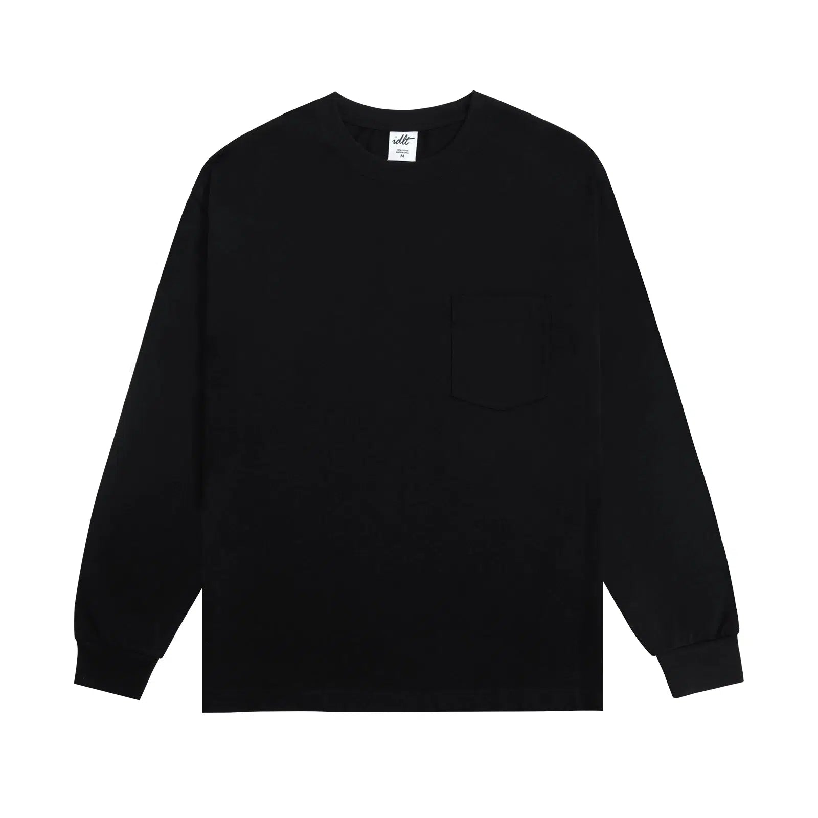 Long-sleeved Pocket Basic Shirt