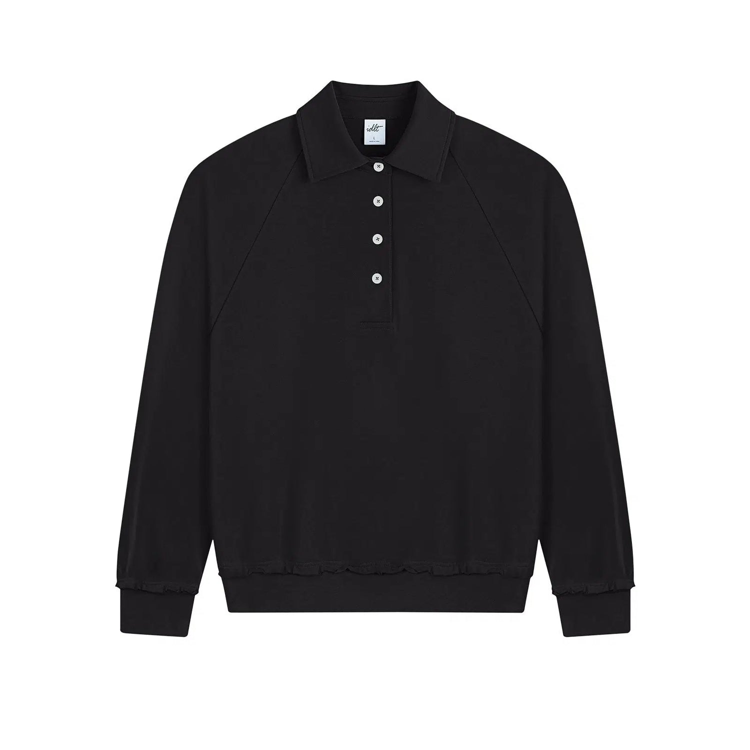 Long-sleeved Polo Shirt