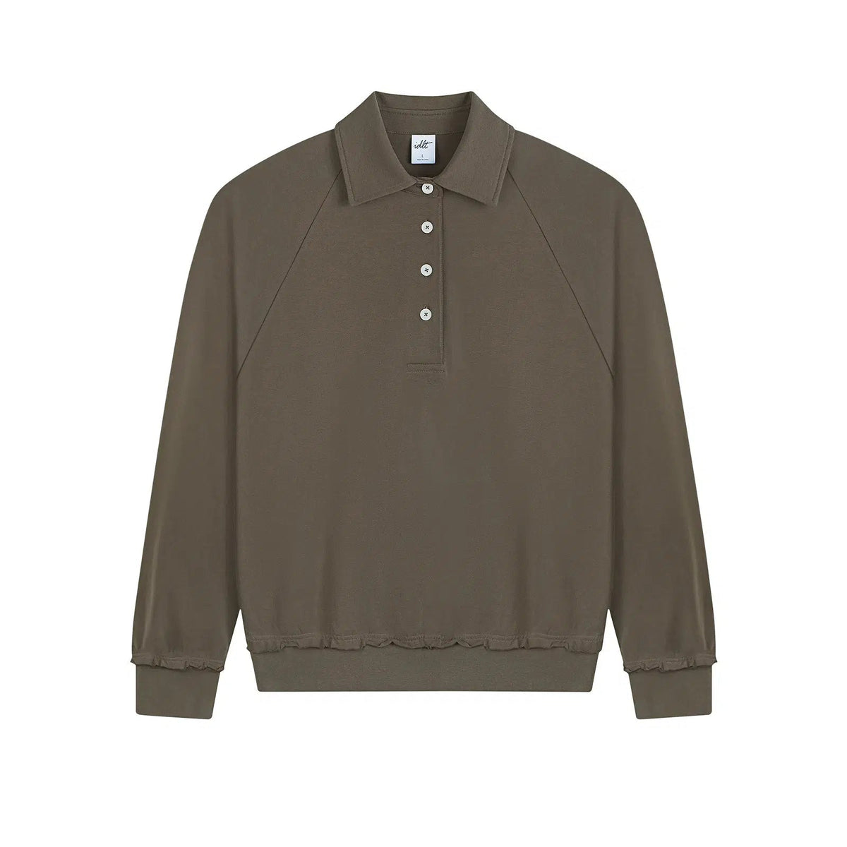 Long-sleeved Polo Shirt