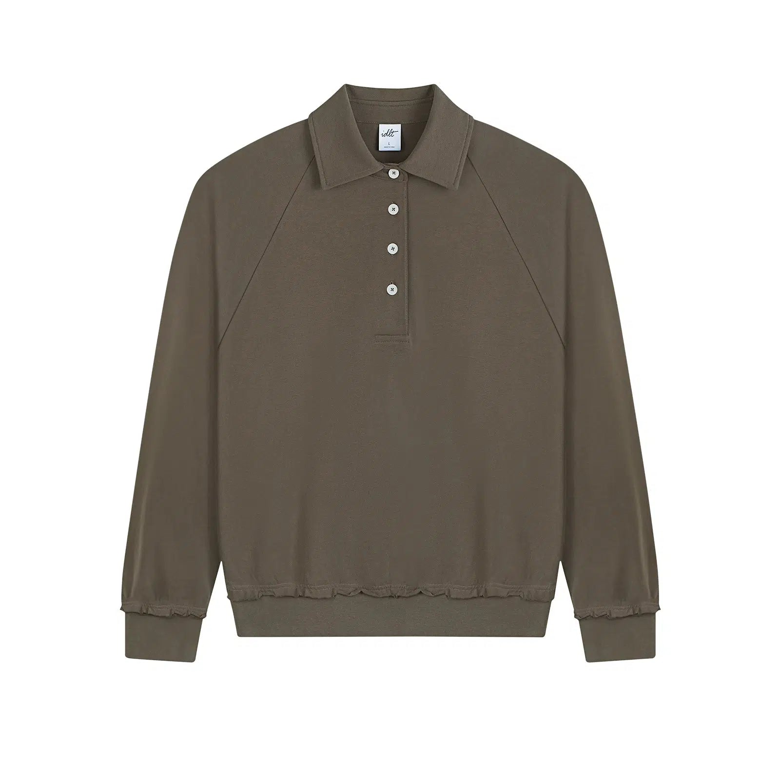 Long-sleeved Polo Shirt