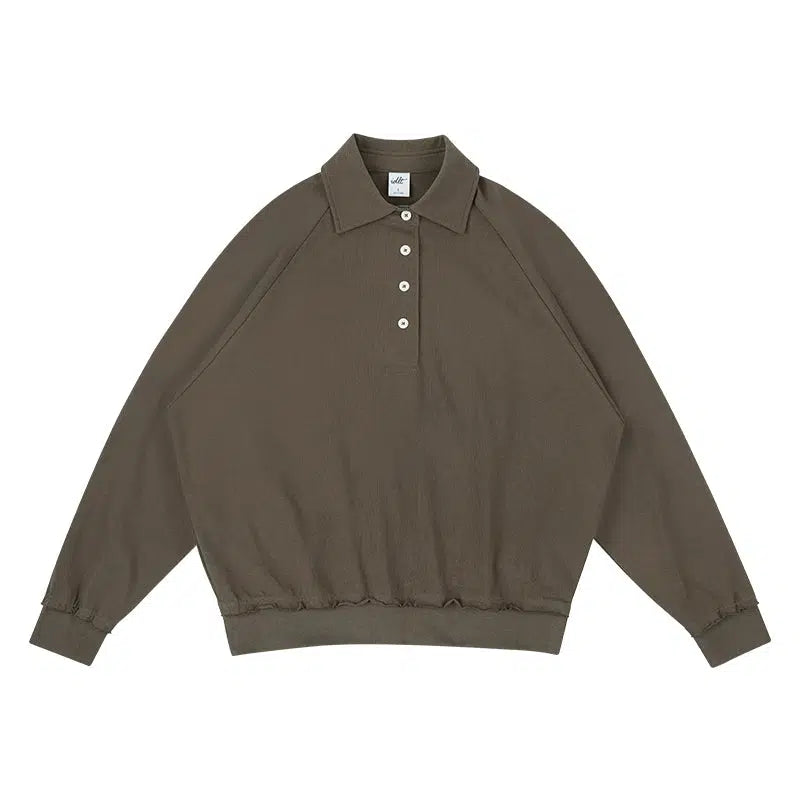Long-sleeved Polo Shirt