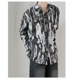 Loose-Fit Abstract Print Shirt