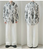 Loose-Fit Abstract Print Shirt