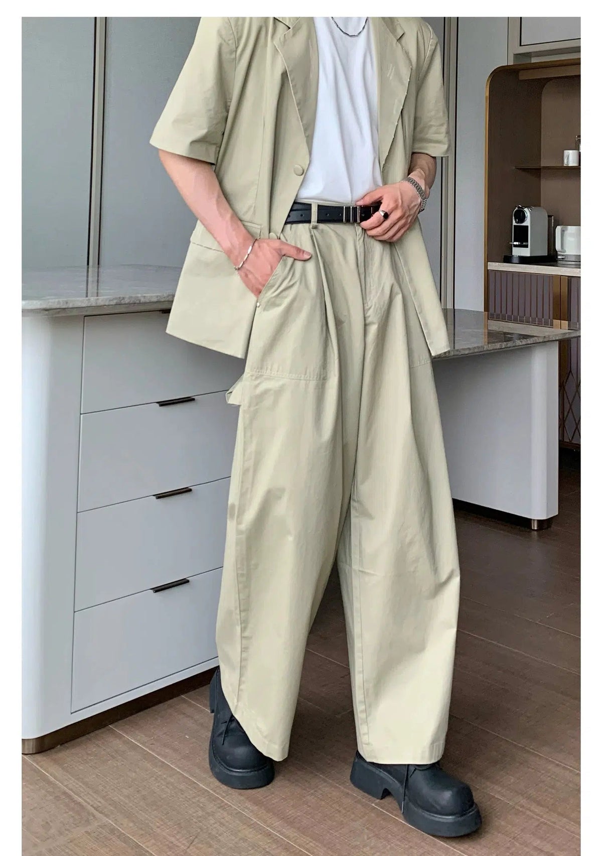 Loose Fit Blazer & Dress Pants